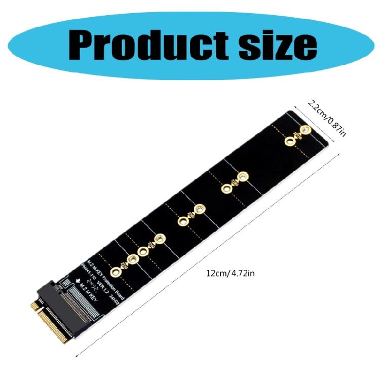 M.2 NVMe Solid Disk Extension Adapter Card Support PCIE 4.0 Fast Speed Expand Computer's Capabilities