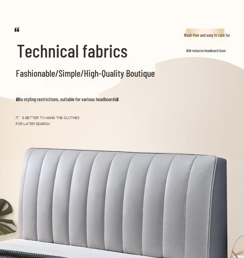 Copritestata in Tessuto Tecnico Antimacchia: Durevole, Antipolvere, Morbido, Ispessito, Design Universale per Copertura Totale.