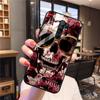Чехол для Redmi 9, стеклянный чехол с черепом и скелетом для Xiaomi Redmi 9 C 9C NFC 9A 8A 8 7A 7 Mi 9T Pro 9 Lite 8 SE, твердый чехол из закаленного стекла