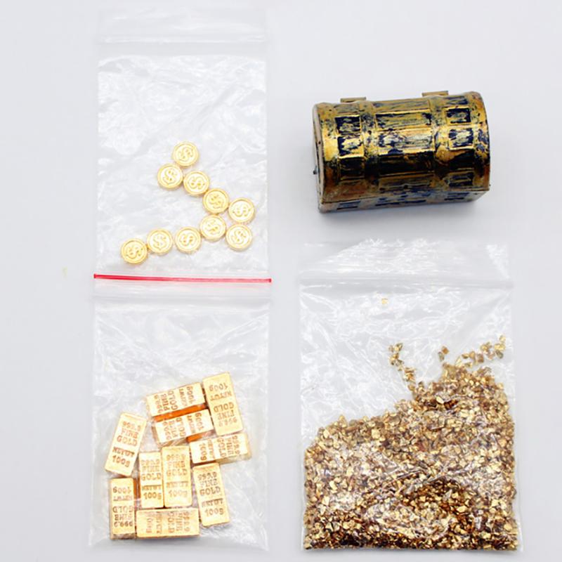 

Мини Сундук с Сокровищами Монета Кукольный Домик Сделай Сам Декоративные Детали