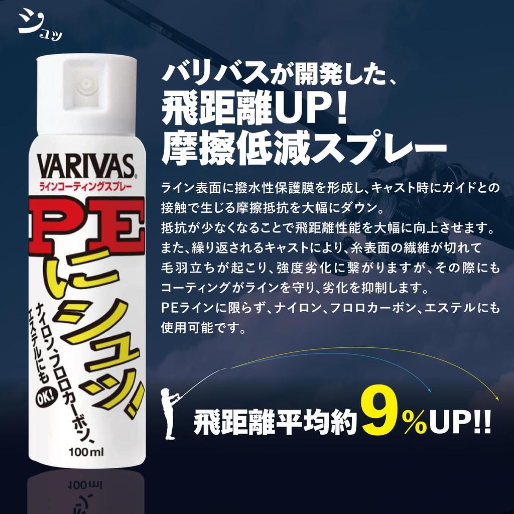 VARIVAS Agent de Acoperire a Firului, Spray pe PE 100ml