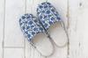 DDintex FLORET LONDON Slippers Astel Reese Sizes 02, Navy, 23-25cm [Liberty Print]