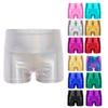 Kinder Mädchen Metallic Shiny Gymnastic Dance Shorts Sporthosen Ballett Activewear Shorts