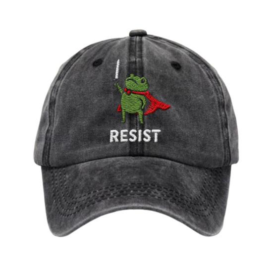 Men Baseball Hat Embroidered Pattern Adjustable Camping Cap Compact Wide Design Hat Outdoor Activity Golf Hat