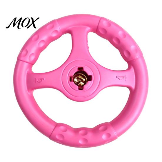 Bite Resistant Puppy Teething Toys Dogs Floating Toy, Interactive Dog Toy with Bell, Steering Lightweight Chewable Training Equipment Wheel