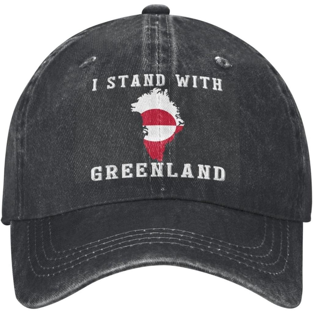 Chapeau Je Soutiens le Groenland pour Unisexe Amoureux du Groenland Chapeau Femme Groenland