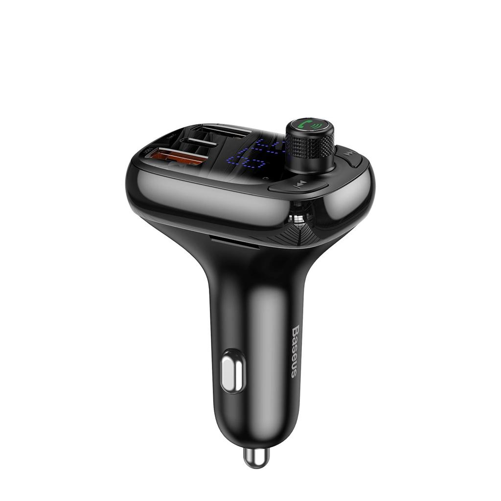 Bluetooth Transmitter/Charger For Baseus S-13 (Overseas Edition) Car - Black