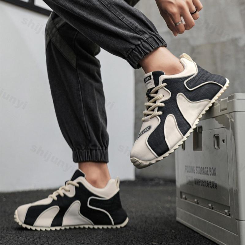 Fashion 2025 Autumn Fashion Trend Casual Low Top Thick Soled Shoes for Men's Comfortable Versatile Non Slip Niche Design Chunky sneakers