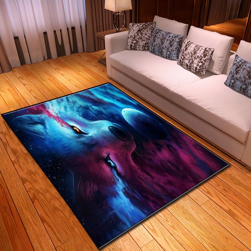 

Unicorn Large Carpet Feather Wind Bedroom Floor Mat 1.5*1