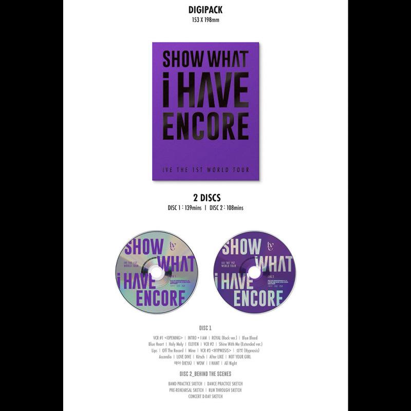 IVE THE 1ST WORLD TOUR [SHOW WHAT I HAVE: ENCORE] Blu-ray