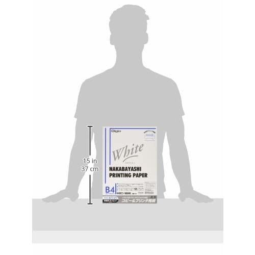 Nakabayashi Copy & Printer Paper White Type B4 100 Sheets Yo W-11