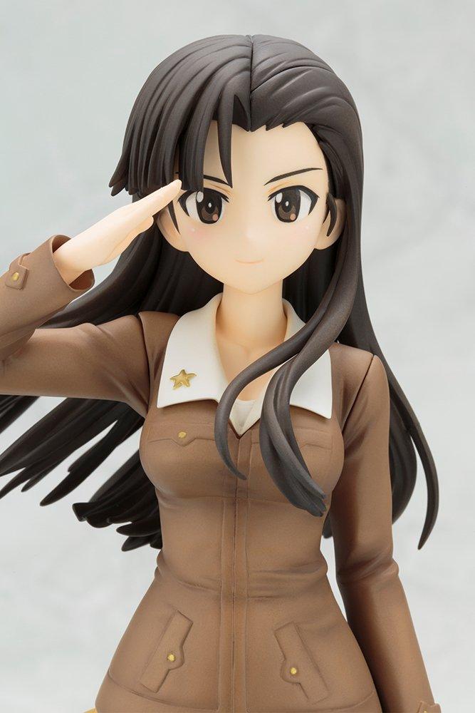 Kotobukiya Girls Panzer Movie Version Kinuyo Nishi Scale PVC Painted Finished Figure & 1/7