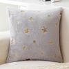 New Plush Sequins Star Pillow Valentine's Day Ins Embroidered Bunny Feather Sofa Pillow Living Room Sofa Pillow Cover