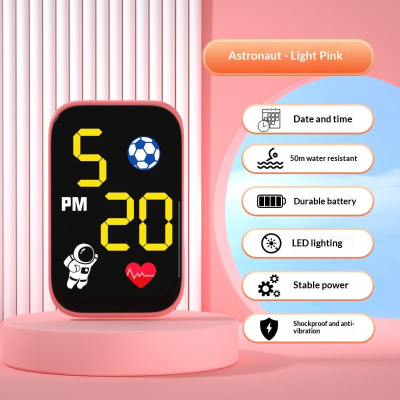 Mini-Motorraduhr Wasserdichte Armaturenbrett-Uhr Motorrad Digitale Uhr LED-beleuchtet Für Radsportbegeisterte Pendeln Urban