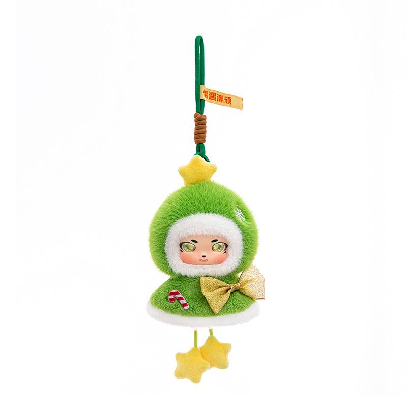 Christmas Eve Elk Plush Toy Christmas Tree Pendant Send Girlfriend Holiday Gifts Car Pendant Office Doll