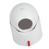 Enclosed Cat Litter Box Semi Automatic 45L Large Capacity Detachable Cat Toilet for Indoor White