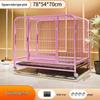 Indoor Pet Cage with Toilet for Medium to Large Dogs: Suitable for Border Collies, Labradors, and Golden Retrievers