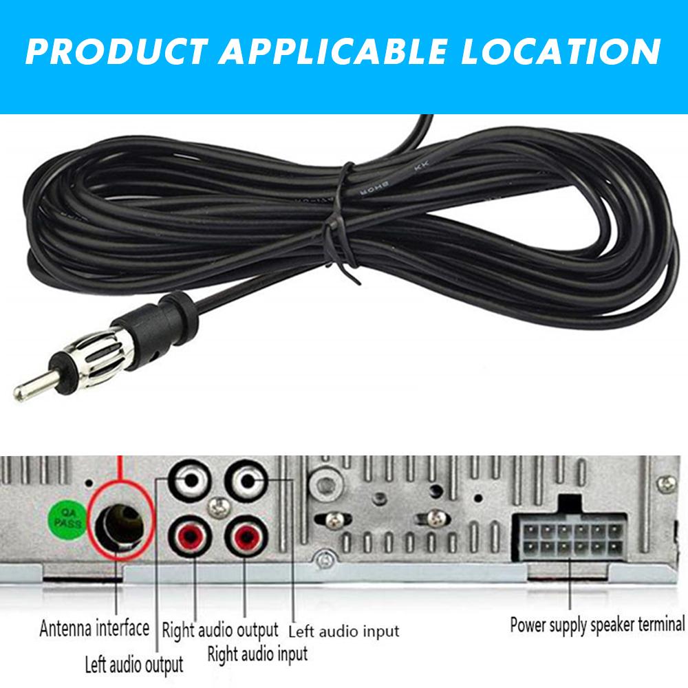 Universal Car Windshield AM FM Radio Antenna Signal Amplifier Booster Hidden Radio Active Truck Antenna Antena 12V Stereo B0H2