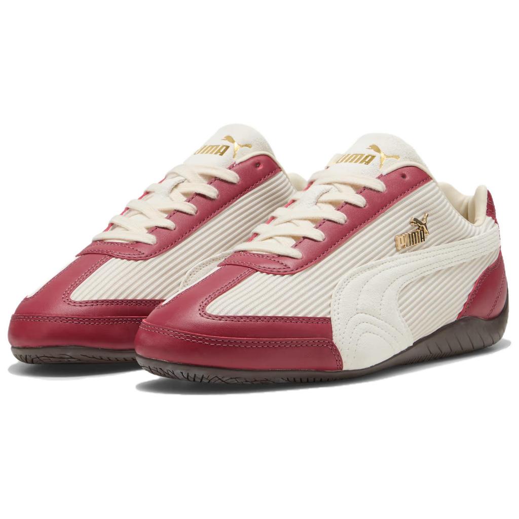 Puma Speedcat Textile - Dark Crimson Unisex Sneakers Red White 403660-02