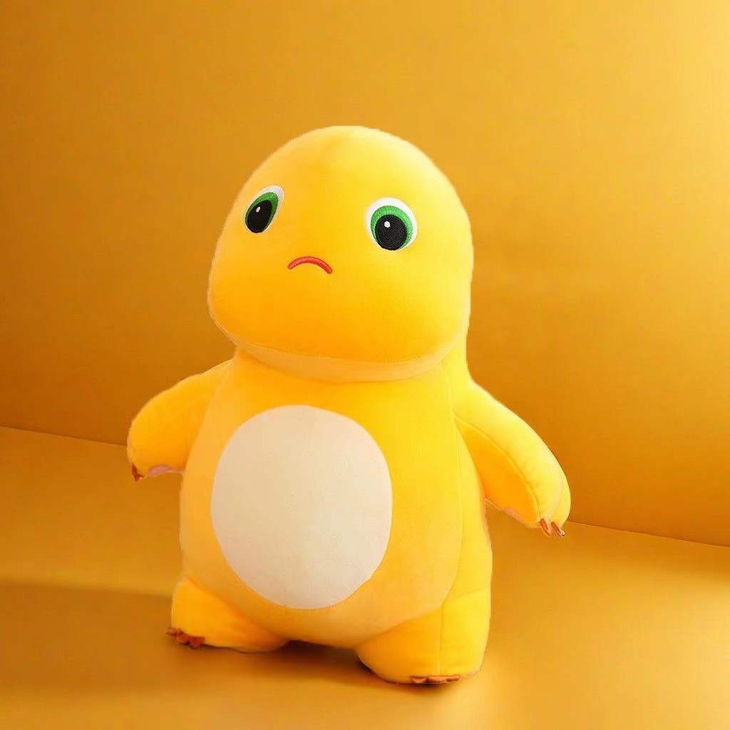 Milk Dragon Doll Eight-inch Doll Rag Doll Yellow Doll Children Plush Toy Children Give Birthday Gifts