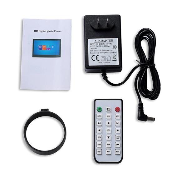 Clarity Digital Photo Frame Album electronic Picture Display Video Player