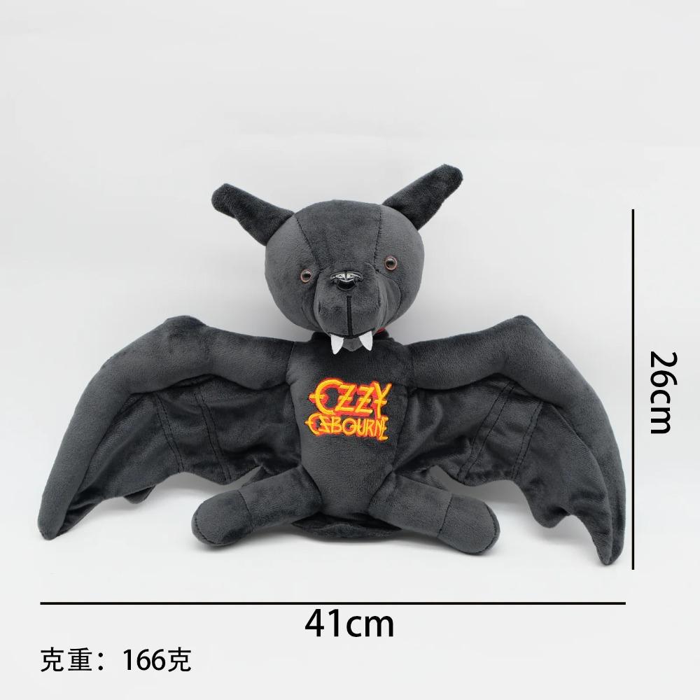 Caldo 26CM Ozzy Osbourne Pipistrello Animale Riempito di Cotone PP Morbido Cuscino Cuscini Ragazzi Ragazze Decorazione di Natale Regali di Festa