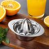 Manual Juicer Lemon Orange Squeezer Portable Hand Press Stainless Steel Citrus Juicer for Home Kitchen