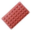 Silicone Half Sphere Baking Mold Reusable 6/15/24 Holes Non-Stick for Ice Cream Chocolate Holiday Baking DIY Gift Making
