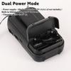 Mini Portable Pointer FM AM Radio LED Flashlight Stable Signal DSP Radios Rechargeable Bluetooth Speaker Earphones Listening Ra
