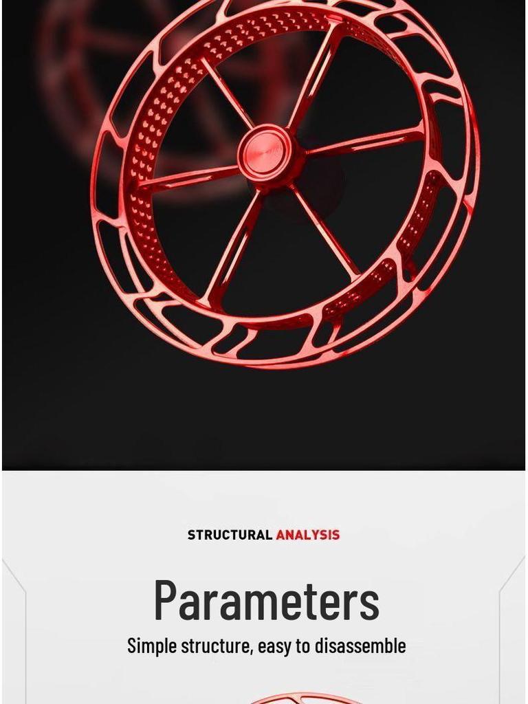 New Three-Hole Ultra-Light Alloy Reel: Freshwater Casting & Fast Eight-Trigram Hand-Operated Disc Wheel