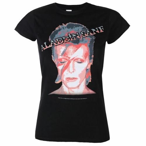 David Bowie T-shirt da donna/donna di Aladdin Sane