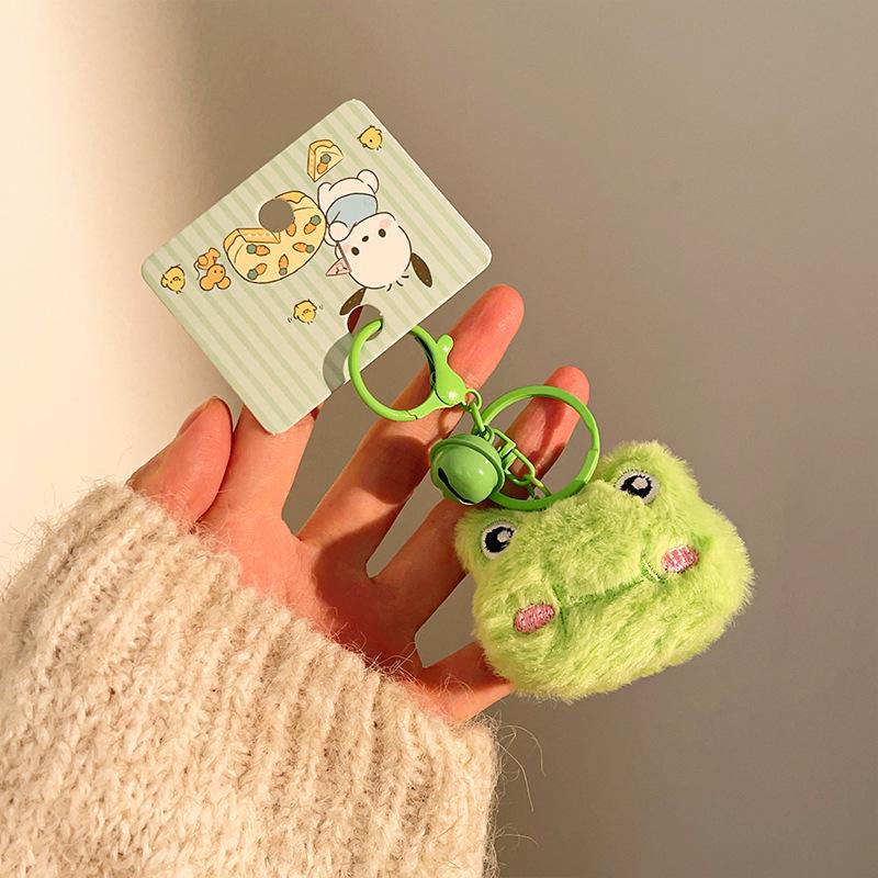 Charming Plush Doll Keychain Accessories for Kids' Bags and Gifts