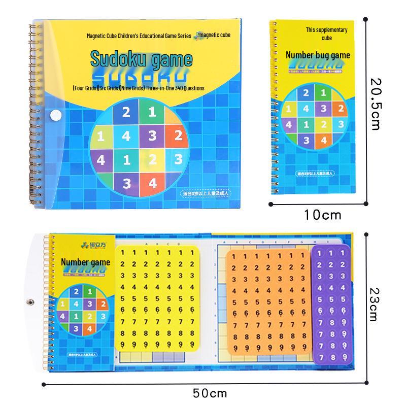 Magnetic Sudoku Cube: Educational Parent-Child Chess Game