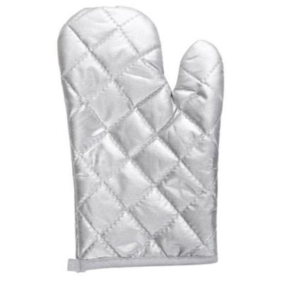 1Pc Convenient Anti-scalding Microwaved Silver-coated Wear-resistant Cooking Mittens for Picnic Insulation Mitts