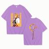 New Anime Rengoku Kyoujurou T Shirt Unisex Short Sleeve O Neck Summer Casual Pattern Printing T-shirt Top Tee
