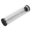 Water Cooling Reservoir 210mm 8.3in Length Acrylic Plastic Material 3 Holes G1 4in Thread Low Noise PC Cooling Tank