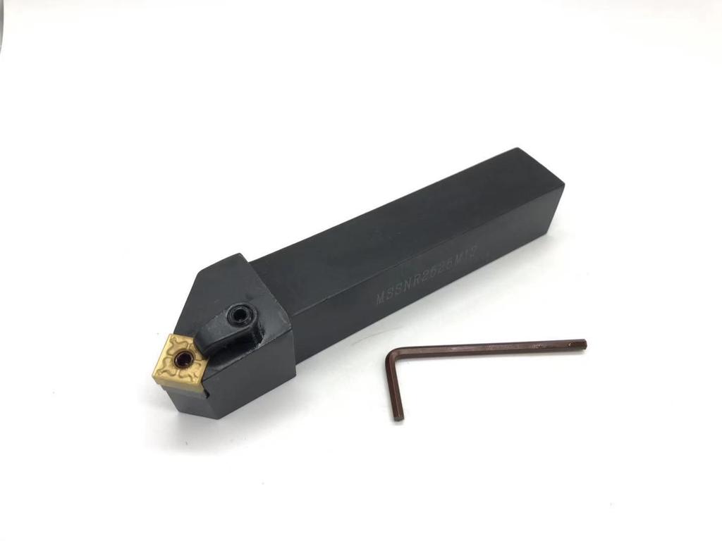 External Turning Tool Holder MSSNR/MSSNL - Sizes: 1616H12, 2020K12, 2525M12, 3232P12, 4040R12