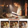 LED Zoomable Reading Lights USB Clamp Book Light Flexible Gooseneck Read Night Light Adjustable Book Lamp Studing Reading Lamp