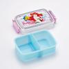Skater Children's Lunch Box 1 Tier 450ml Fluffy Dome Shape Antibacterial Kids Lunch Made in Japan Disney Ariel 24 RBF3ANAG