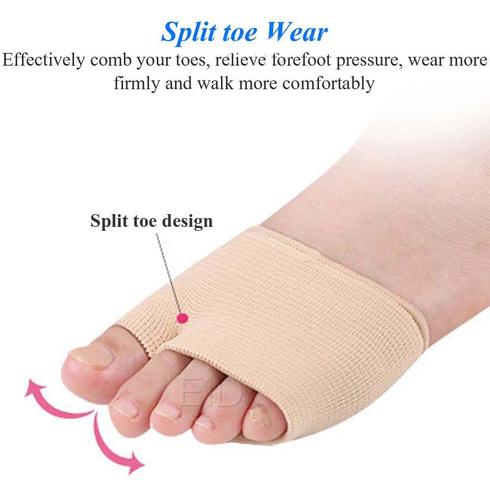 Buy Summer Lining Forefoot Pad Bunion Straightener Open Toe Socks Foot