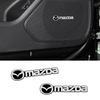 2/4Pcs Car Audio Decorate 3D Aluminum Badge Emblem Sticker for Mazda 2 3 4 5 6 7 8 ATENZA Axela 5 6 323 CX4 MX3 MX5 RX8 CX6 CX5 FF26