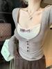 2025 Korean Style Slimming Waist Long-Sleeve Top for Women - Versatile Autumn/Winter Trend