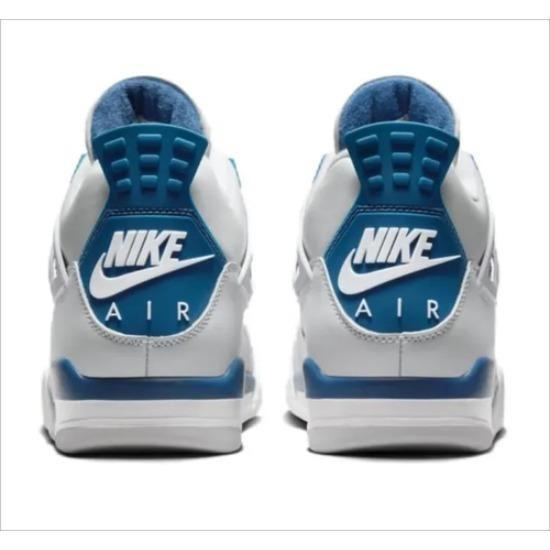 Air Jordan 4 Retro 2024 Military Mid Blue Men's Retro Sneakers FV5029-141