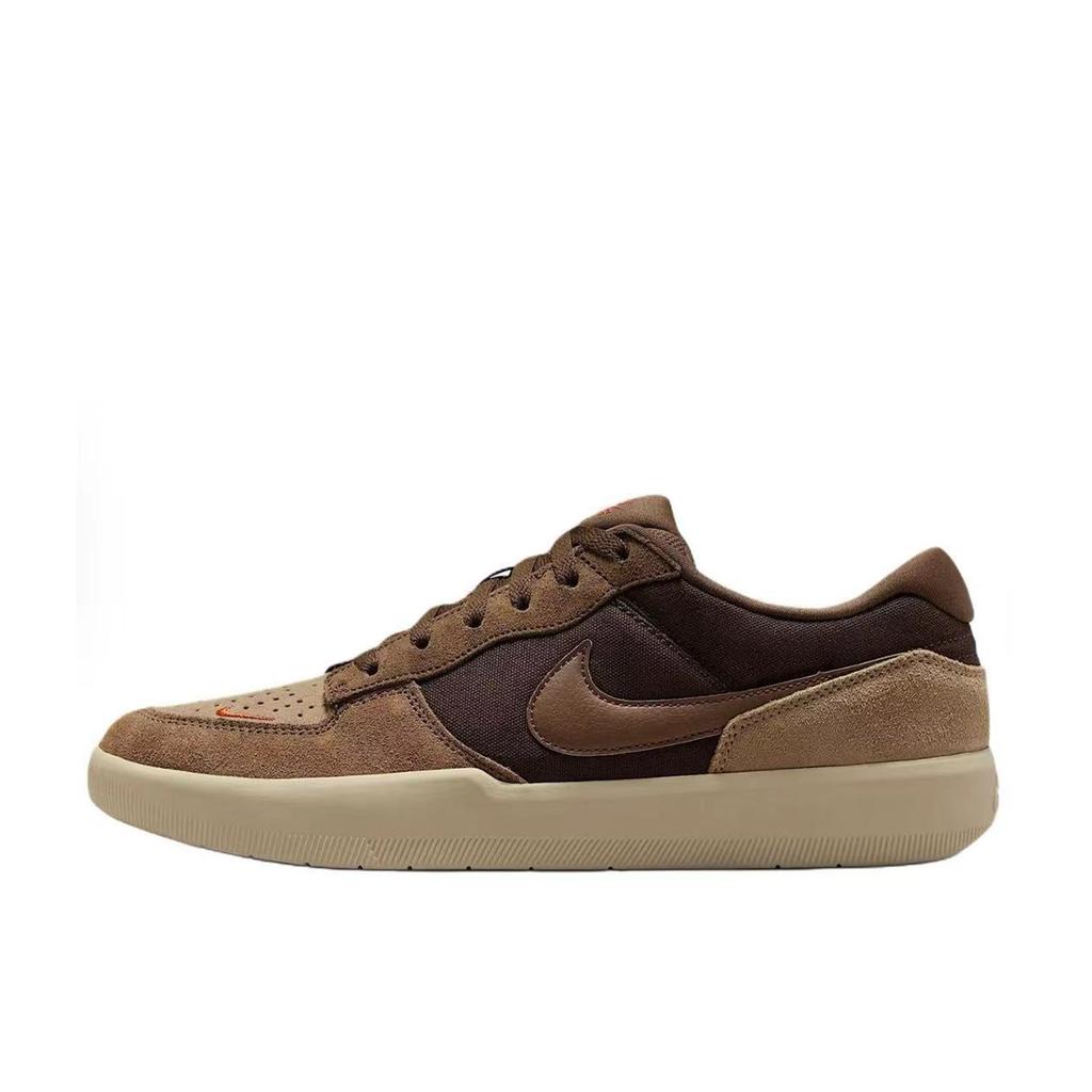 Nike SB Force 58 Abrasion Resistant Slip Resistant Low Top Skateboard Shoes Unisex DV5477-201(Team1355-)