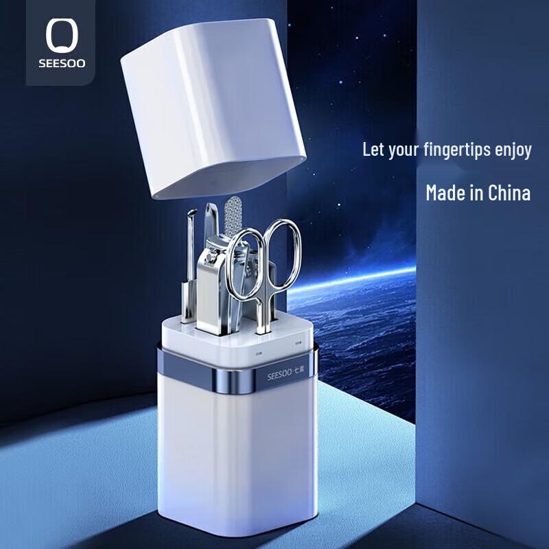 SEESOO 6-Piece Professional Manicure Set