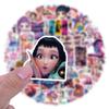 110Pcs Cartoon Anime Kpop Demon Hunters Stickers Diy Scrapbooking Phone Luggage Skateboard Decal Waterproof Decoration Sticker