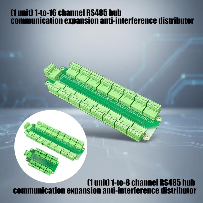 Hochleistungs RS485 Erweiterungs-Hub 16 Kanäle / 8 Kanäle Signalverstärker Unterstützt Datenübertragung über große Entfernungen