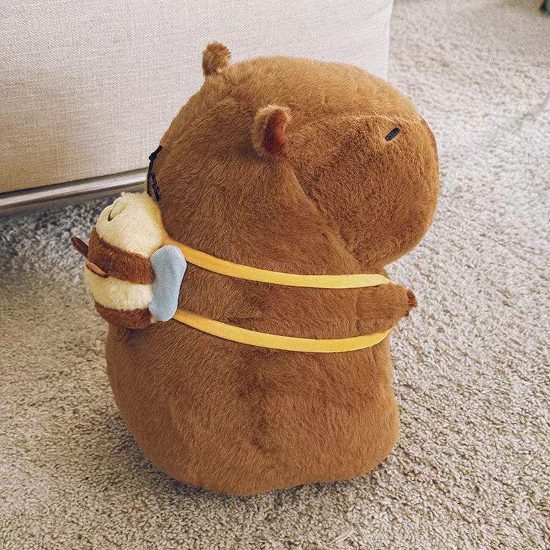 Capybara Plush Toy - Cute Gift for Girls & Claw Machine Prizes