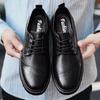 Fashion New Trend Mens Casual Leather Shoes Hot Sale Male Oxford Shoes Classic Business Sneakers Tenis Masculino Comfy Business Footwear