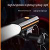 Suncojia USB Rechargeable Bicycle Headlight with Horn